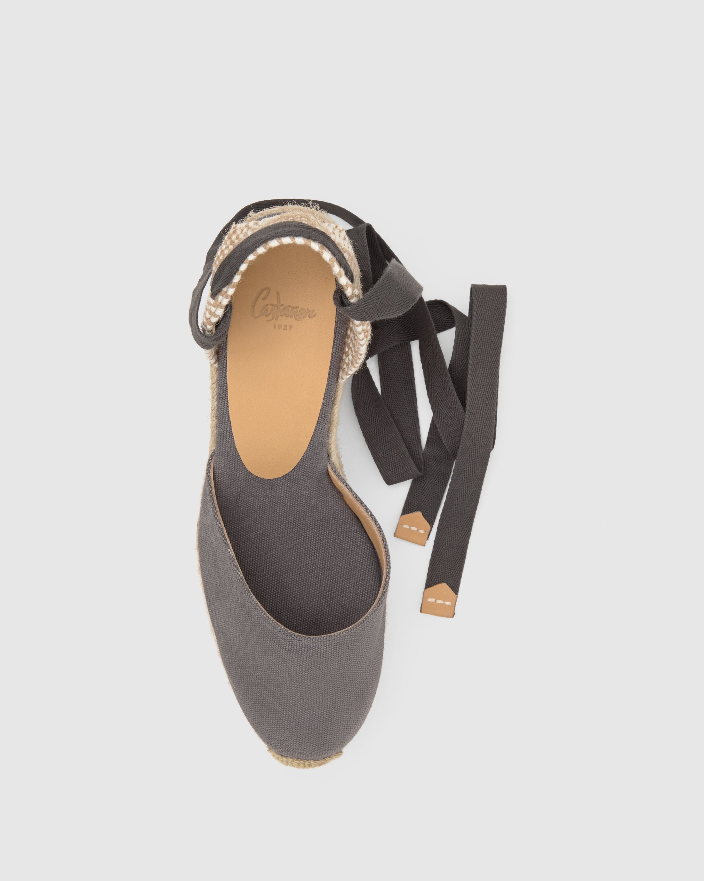 Carina | Alpargata de cuña con cordones