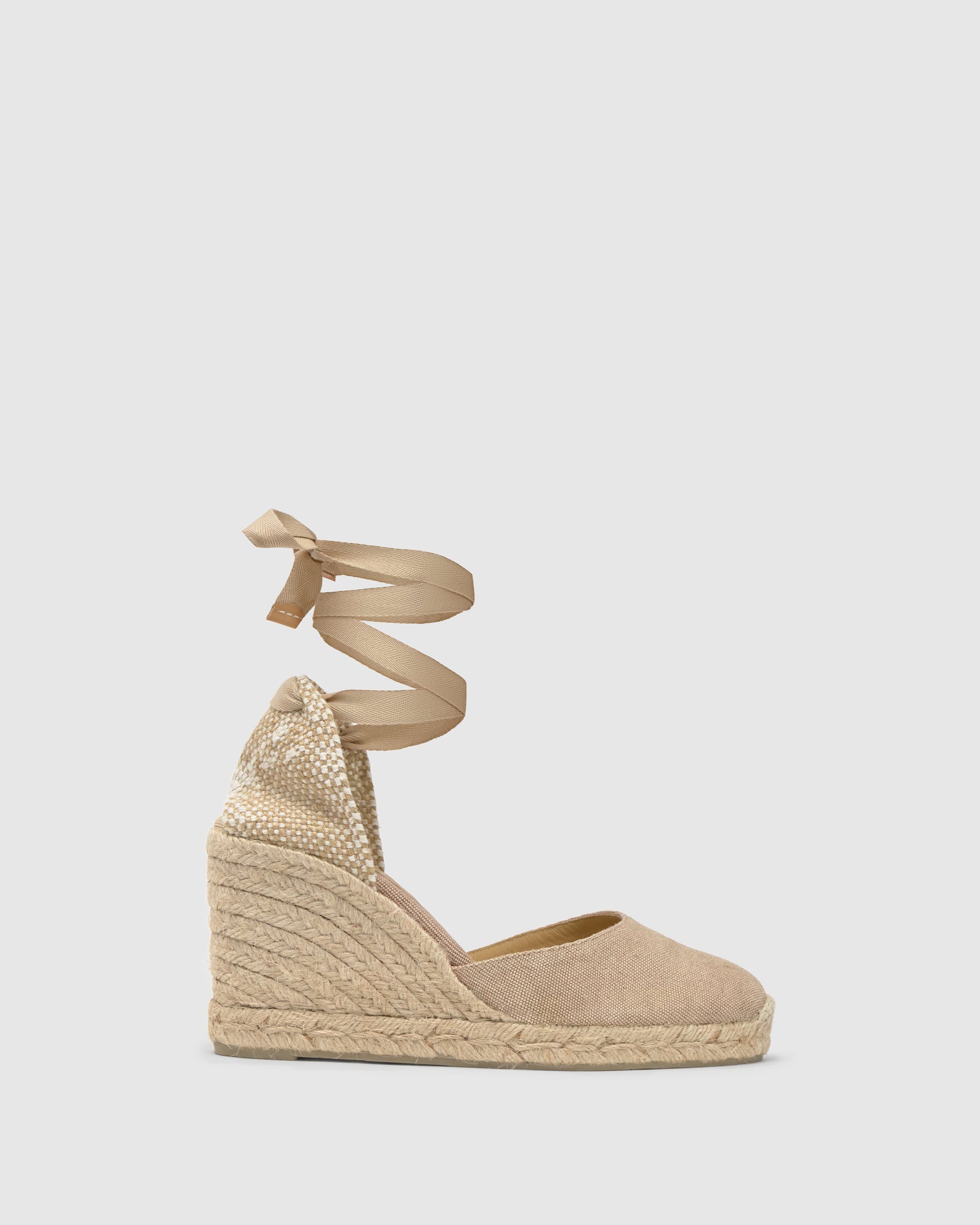 Carina | Alpargata de cuña con cordones