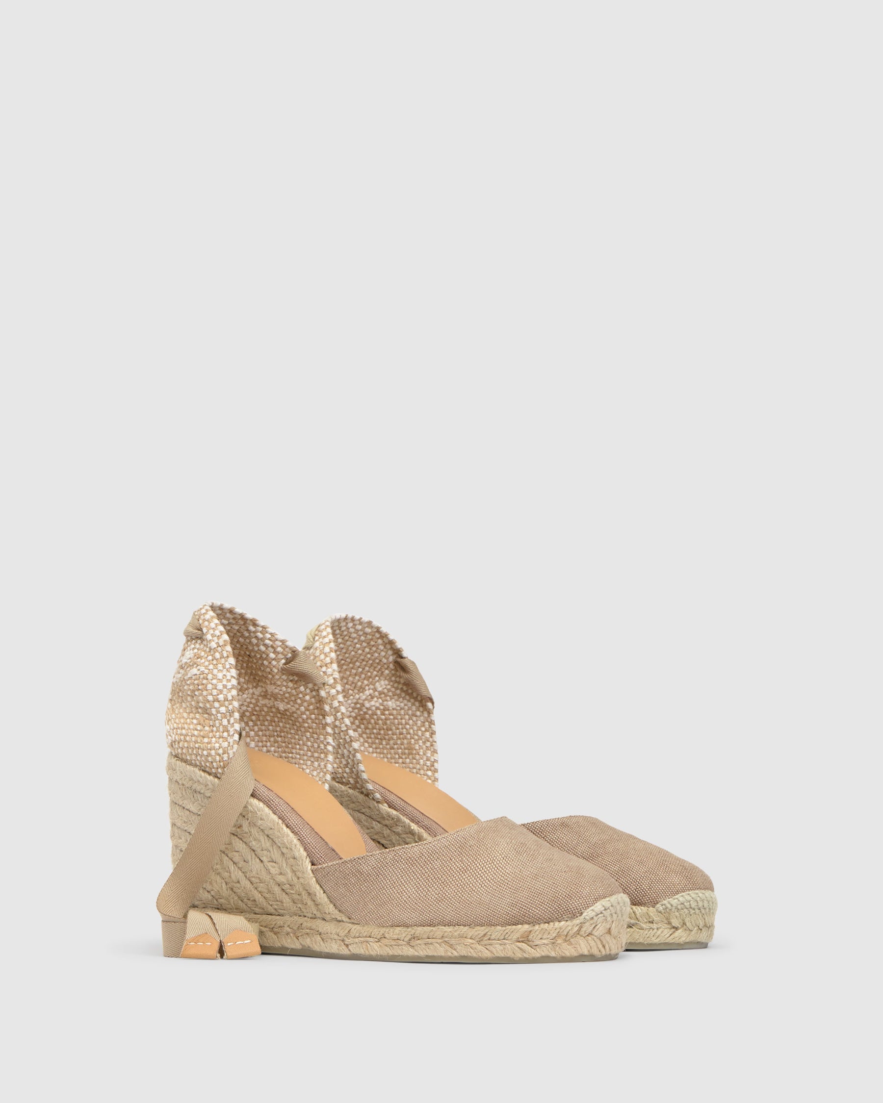 Carina | Alpargata de cuña con cordones