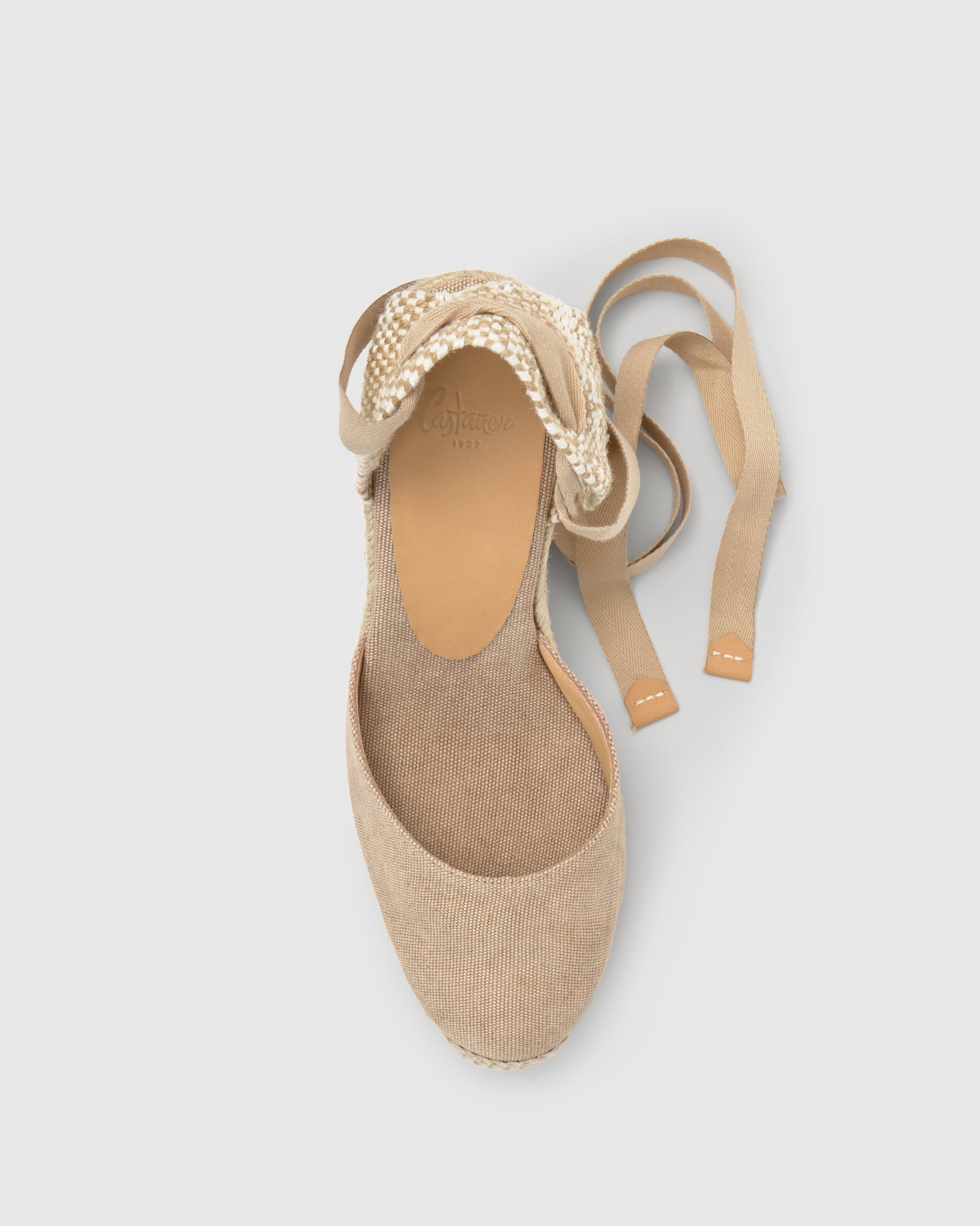 Carina | Alpargata de cuña con cordones