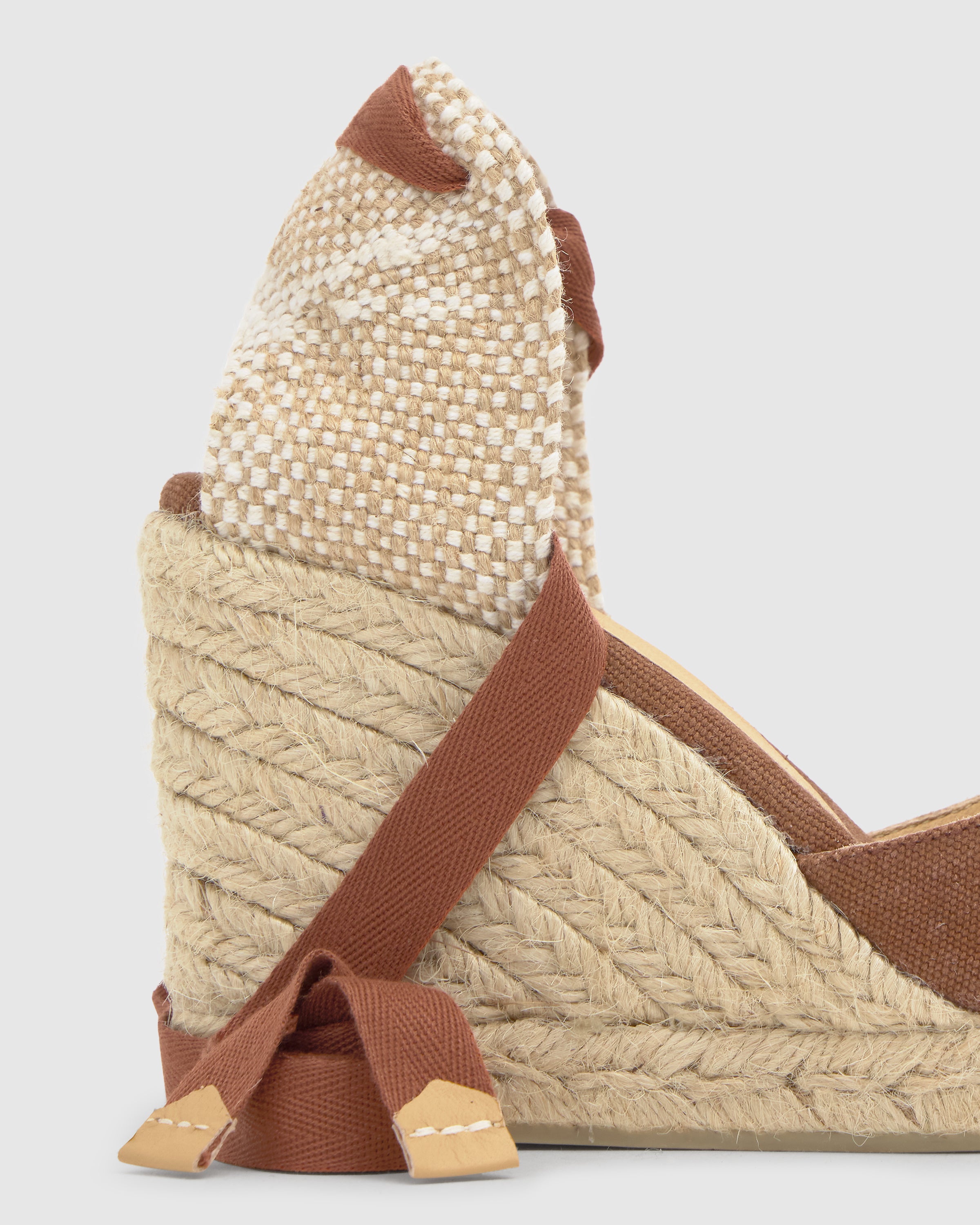 Carina | Alpargata de cuña con cordones