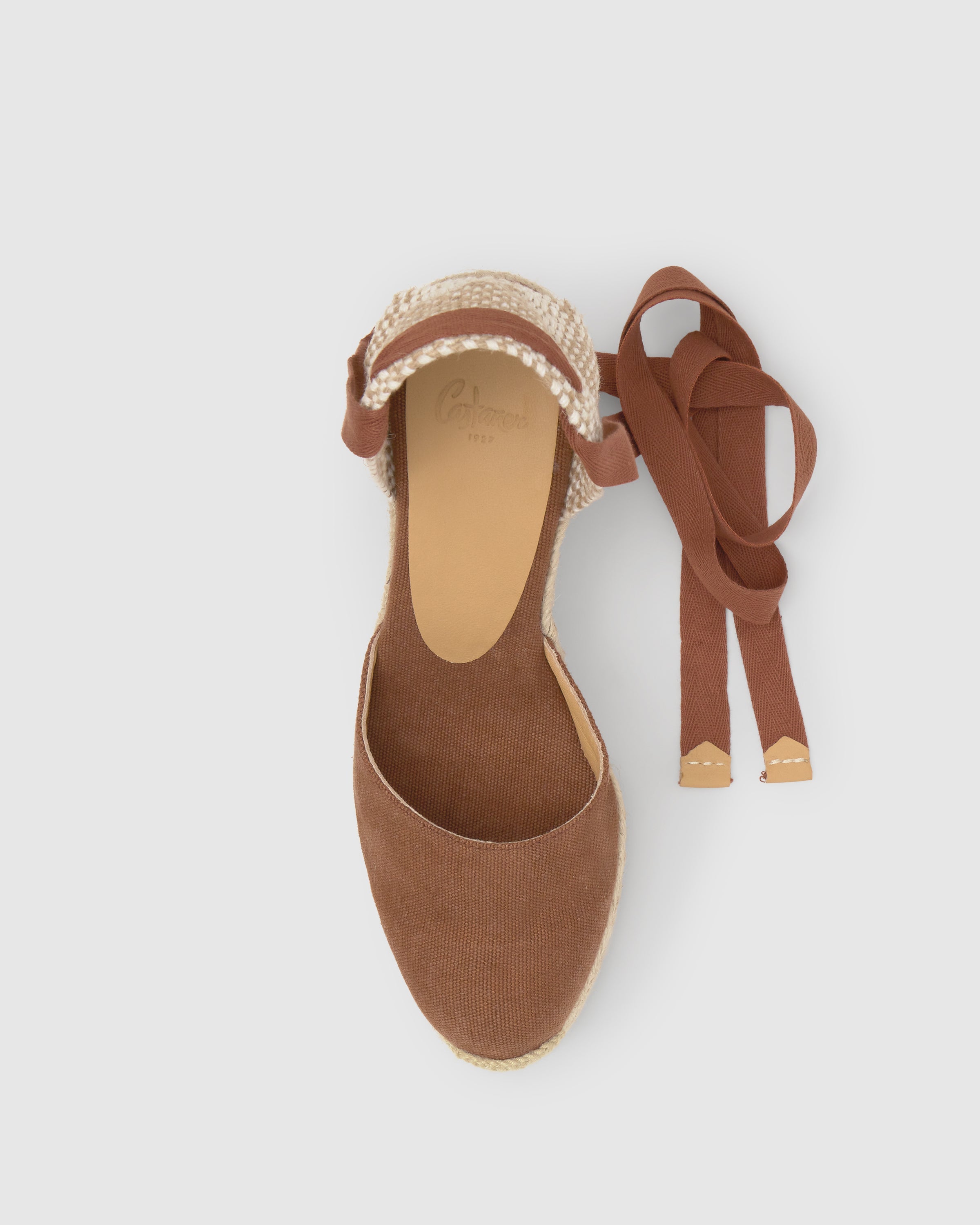 Carina | Alpargata de cuña con cordones