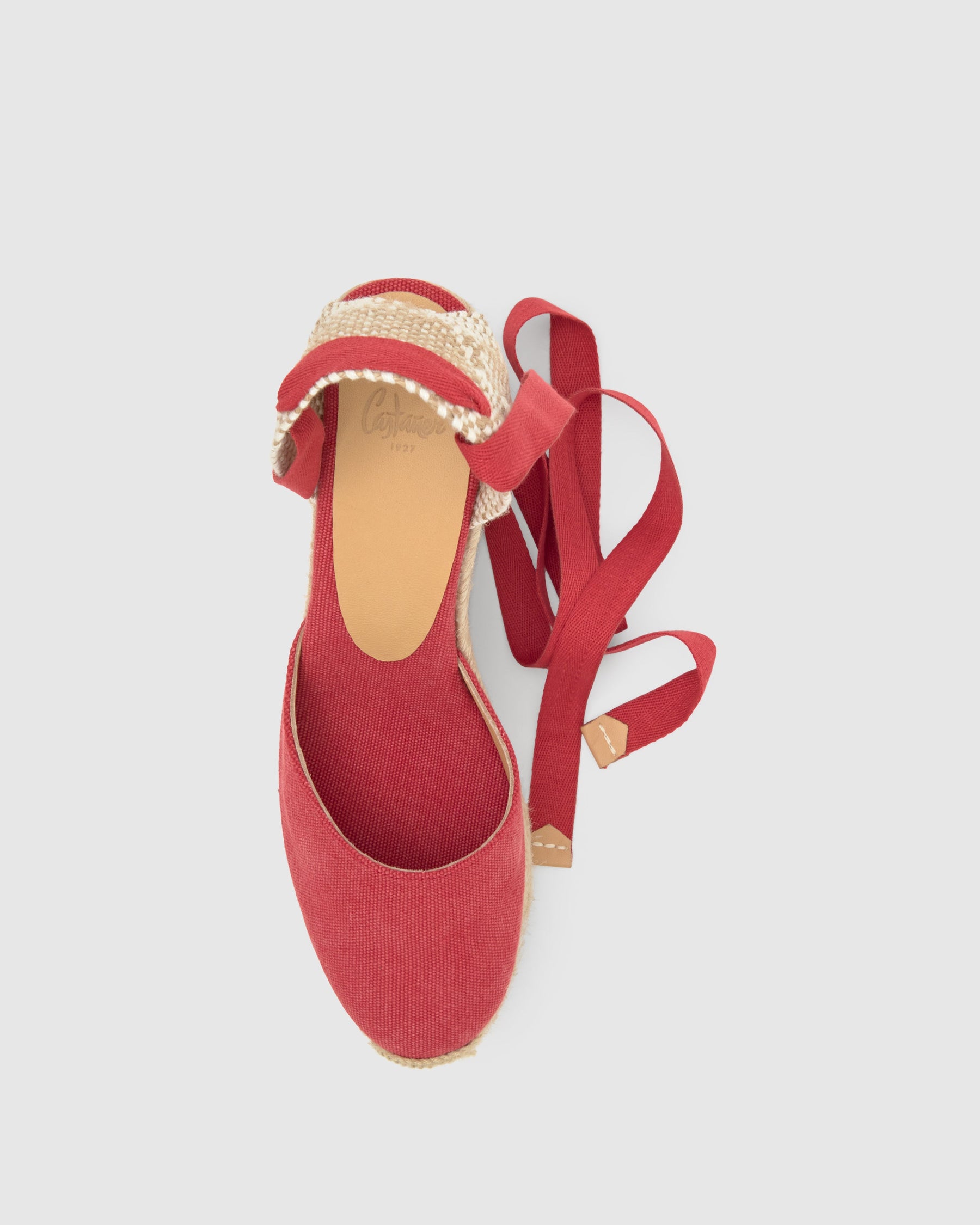 Carina | Alpargata de cuña con cordones