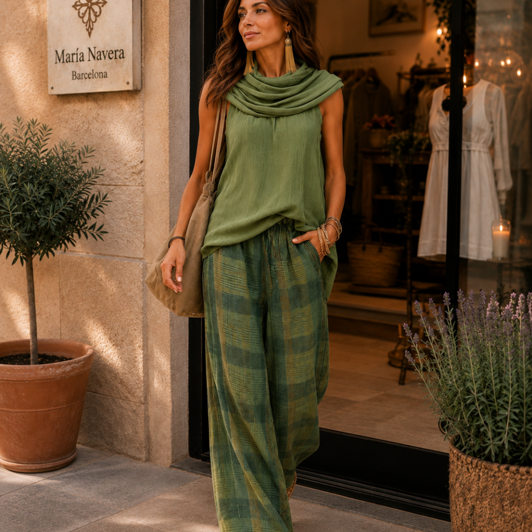 Alba | Conjunto fluido de estilo natural y elegante