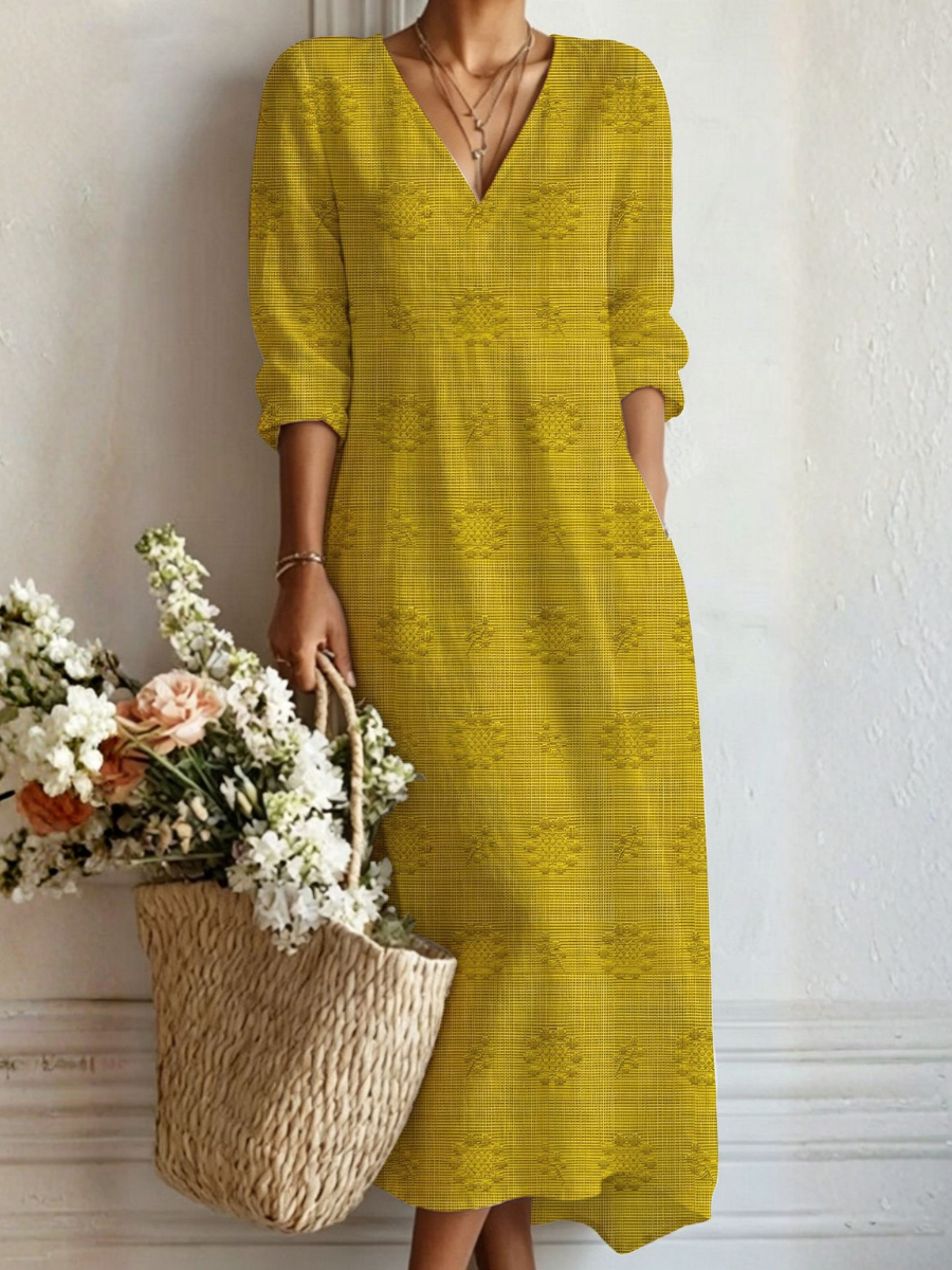 Cristina | Vestido largo clásico con un aire actual