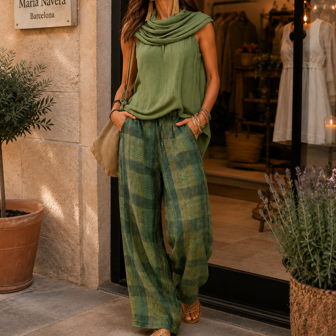Alba | Conjunto fluido de estilo natural y elegante