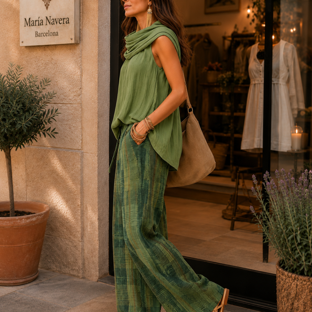 Alba | Conjunto fluido de estilo natural y elegante