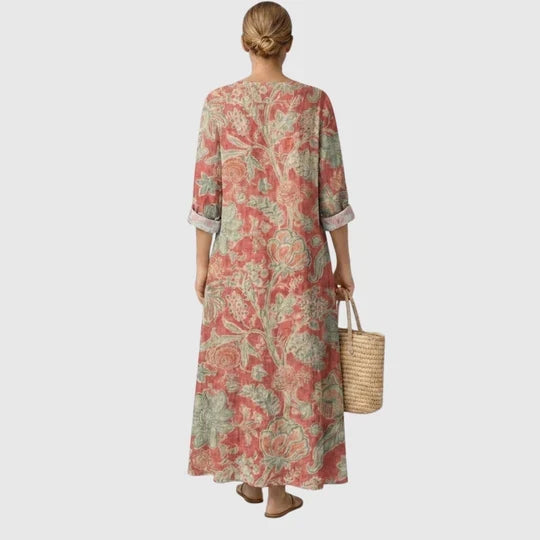 Dolores | Vestido midi de algodón ligero y favorecedor