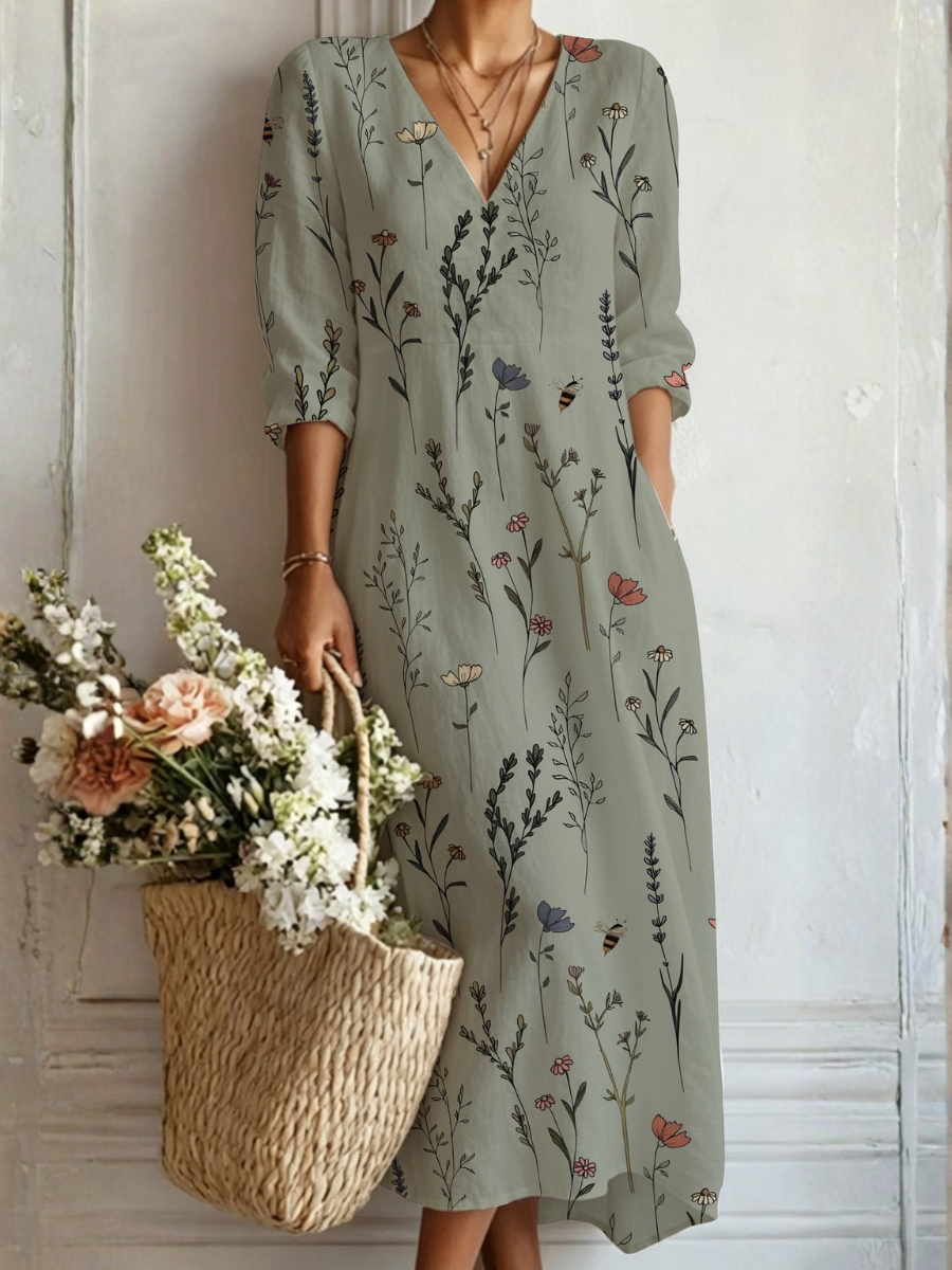Lucía | Vestido largo de inspiración clásica