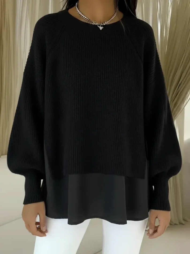 Casilda | Jersey con efecto de capas