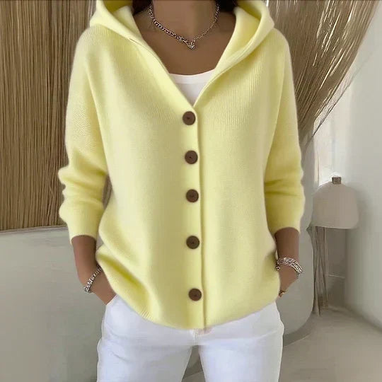 Rocío | Chaqueta de punto ligera con capucha