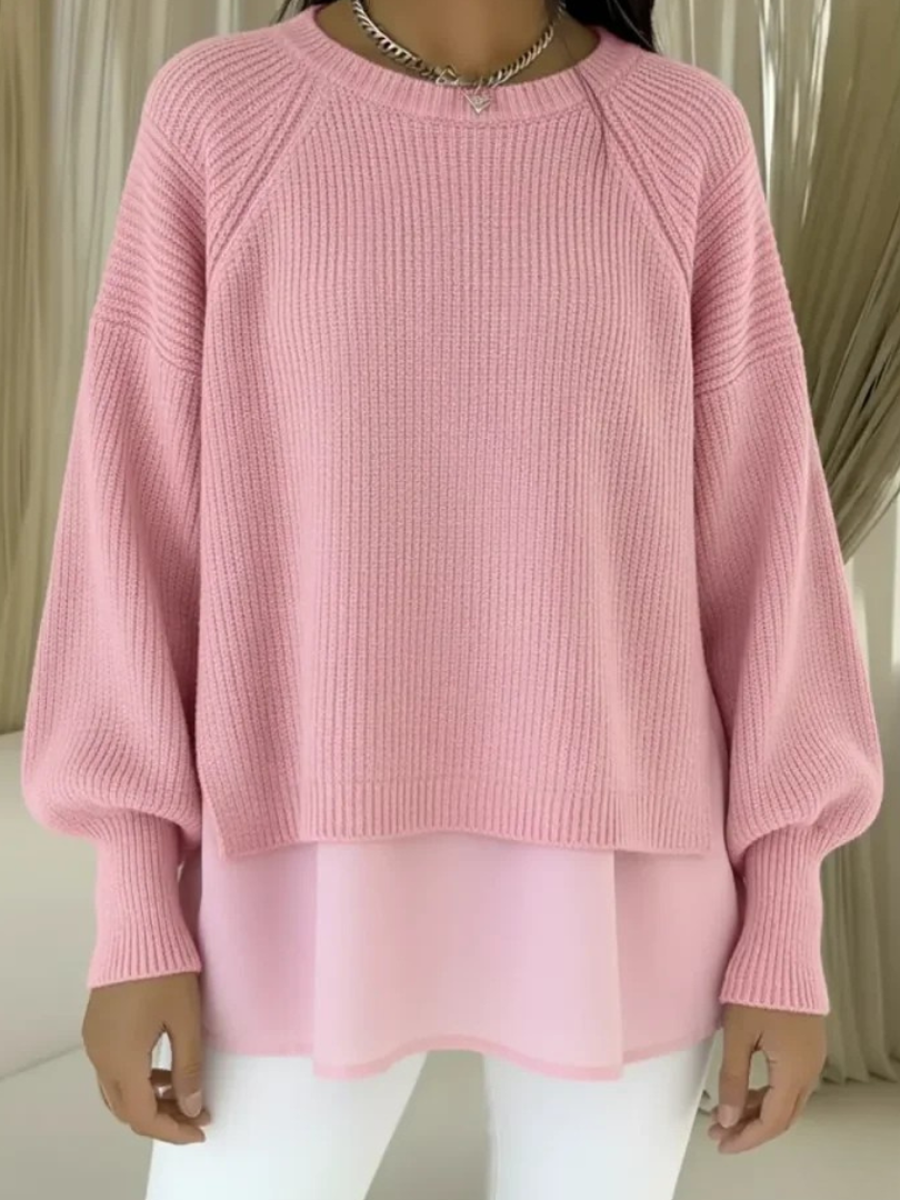 Casilda | Jersey con efecto de capas