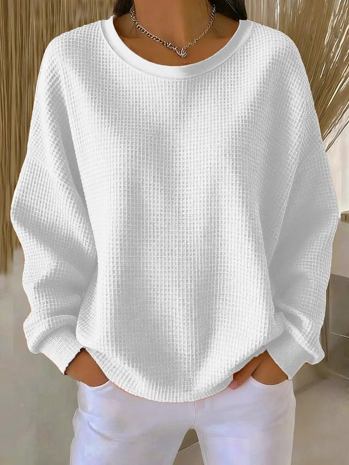 Nuria | Jersey texturizado de corte relajado