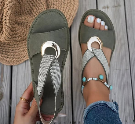 Alba | Sandalias cómodas con tiras antirozaduras