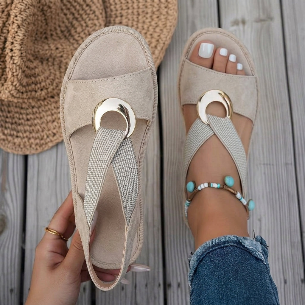 Alba | Sandalias cómodas con tiras antirozaduras