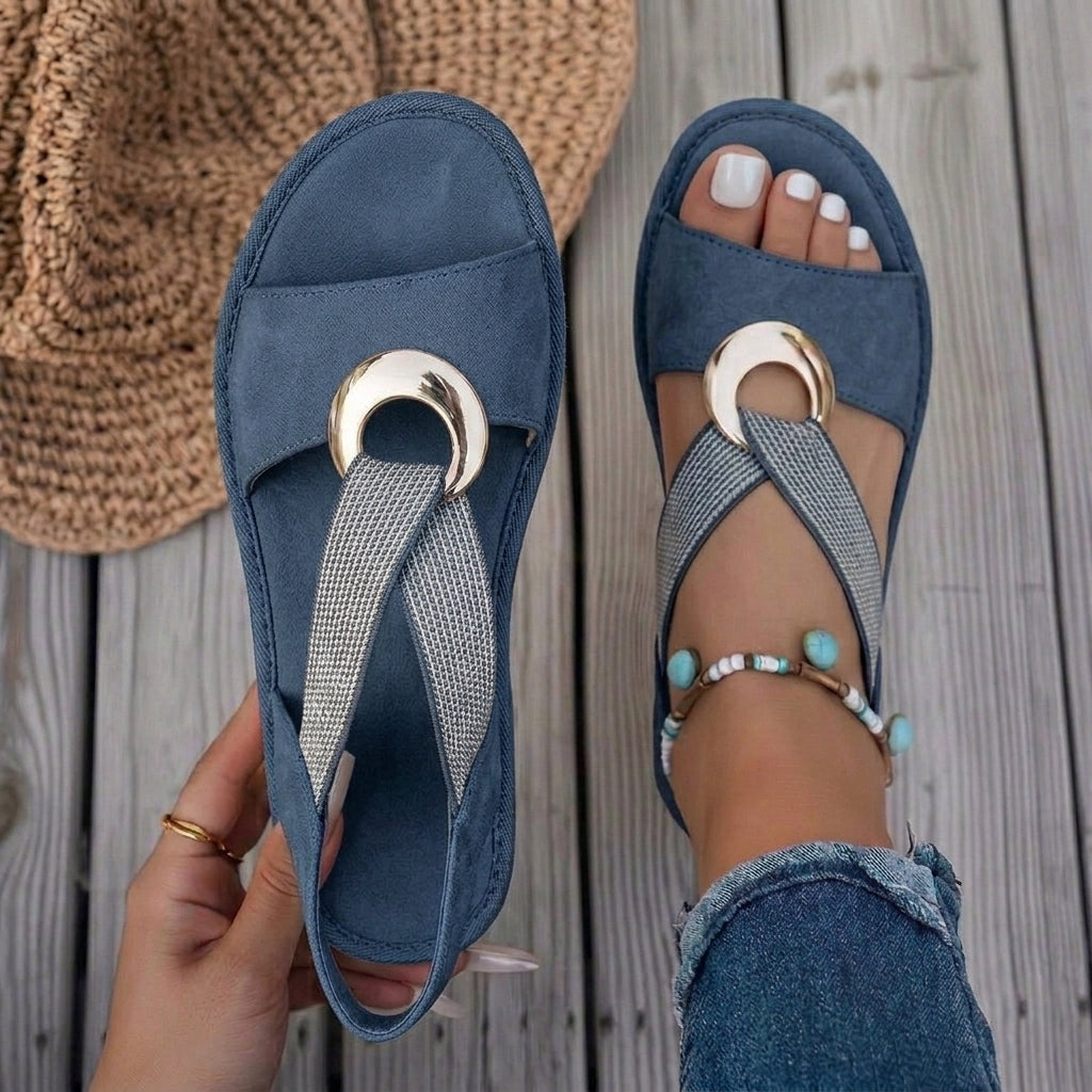 Alba | Sandalias cómodas con tiras antirozaduras