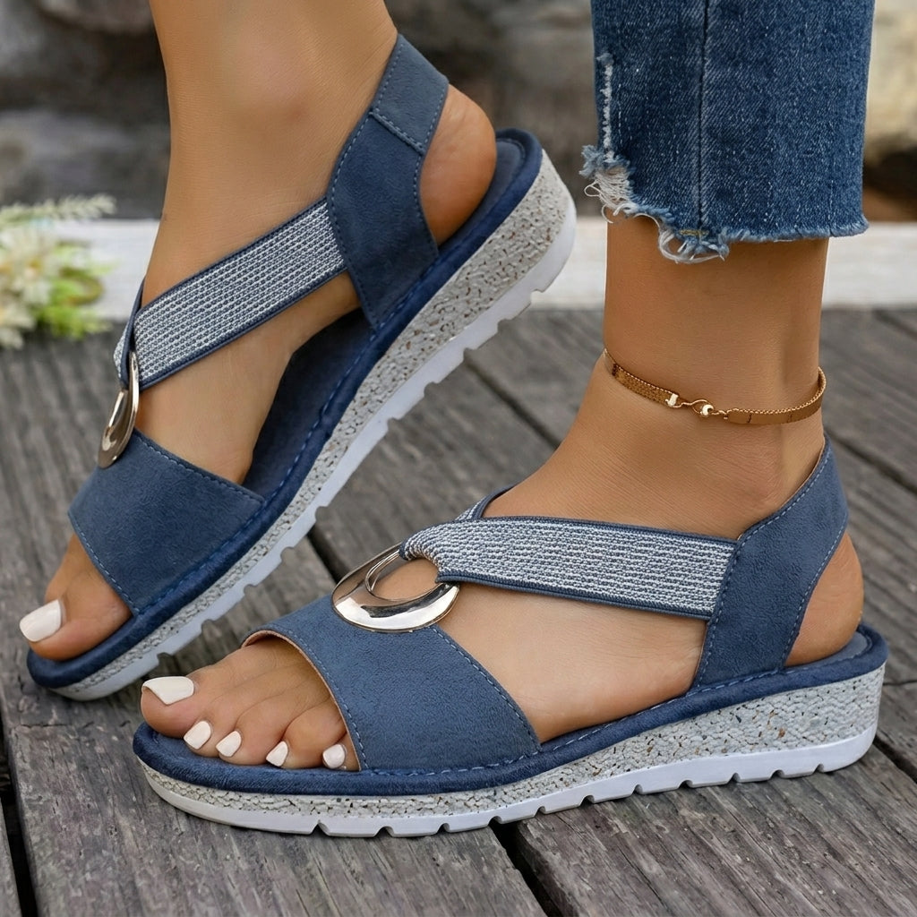 Alba | Sandalias cómodas con tiras antirozaduras