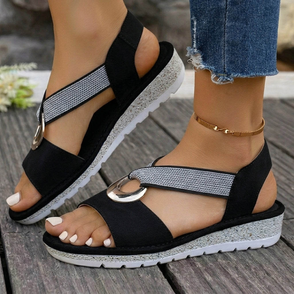 Alba | Sandalias cómodas con tiras antirozaduras