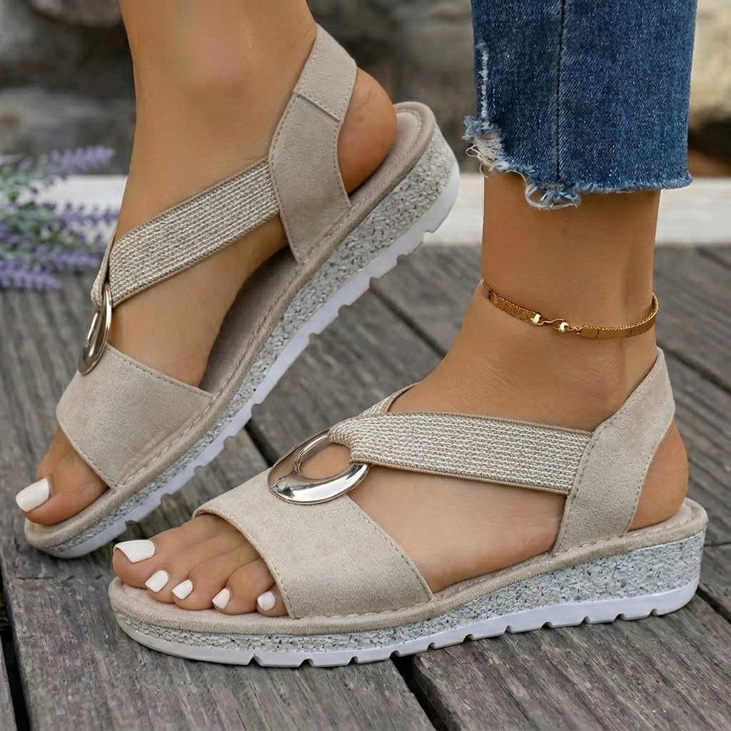 Alba | Sandalias cómodas con tiras antirozaduras