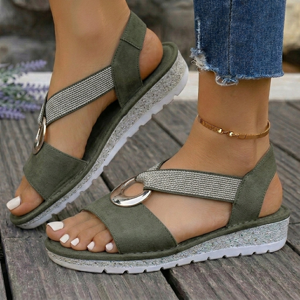 Alba | Sandalias cómodas con tiras antirozaduras
