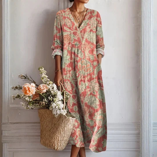 Dolores | Vestido midi de algodón ligero y favorecedor