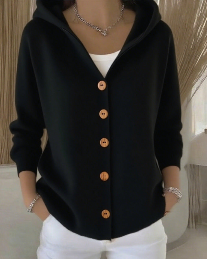 Rocío | Chaqueta de punto ligera con capucha