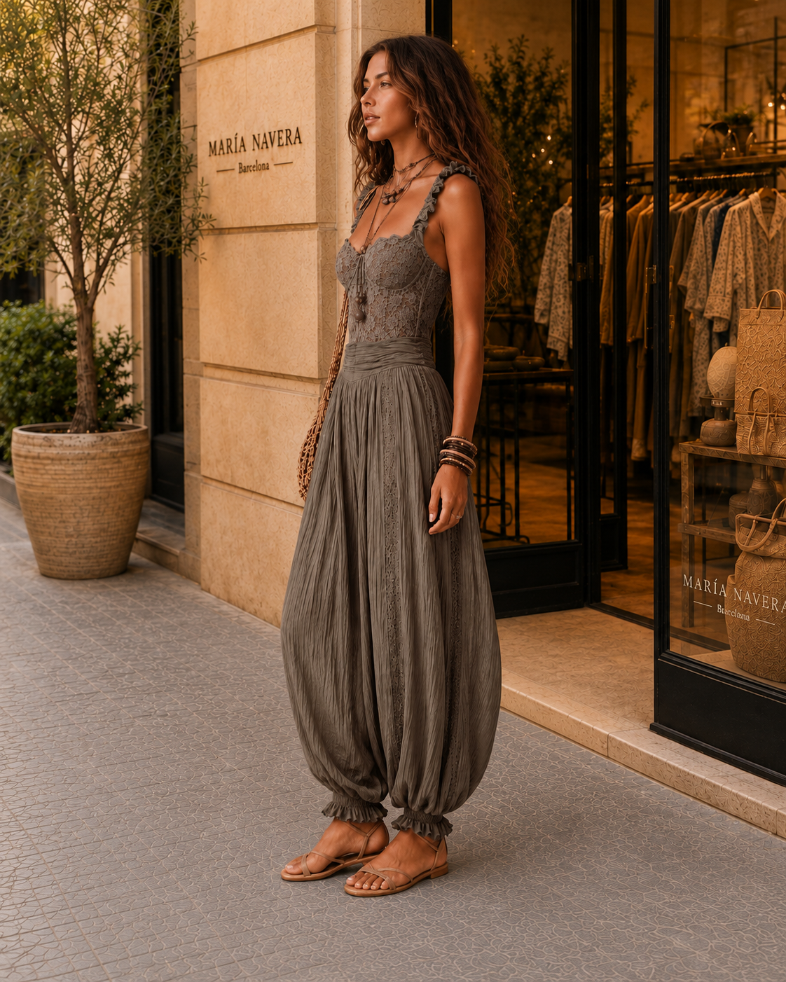 Elena | Mono ligero con estilo mediterráneo