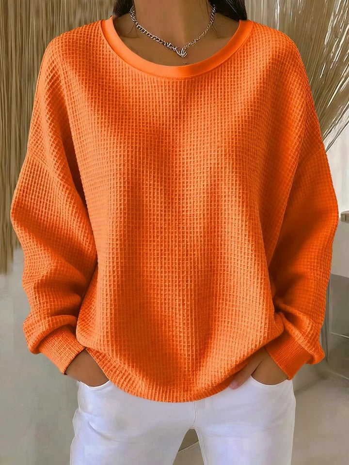 Nuria | Jersey texturizado de corte relajado
