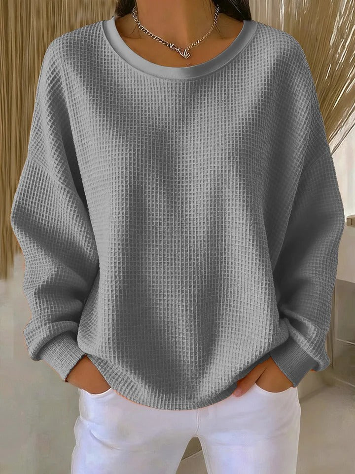 Nuria | Jersey texturizado de corte relajado