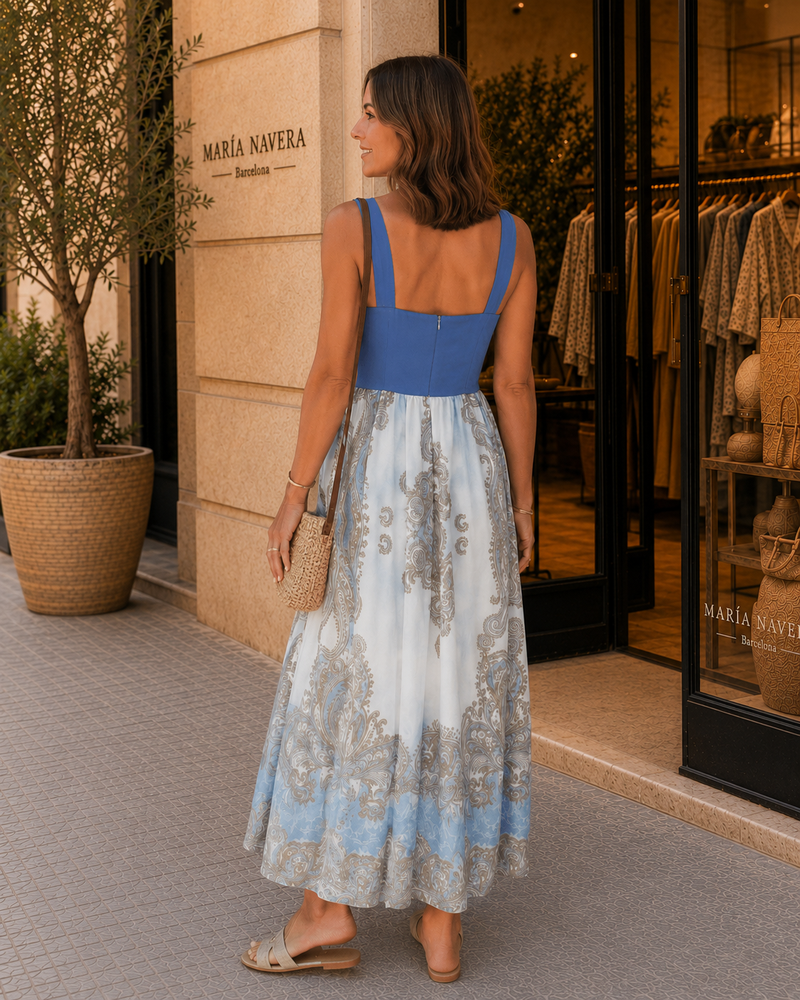 Zafiro | Vestido de verano femenino y favorecedor