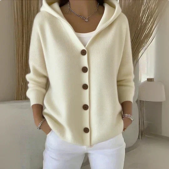 Rocío | Chaqueta de punto ligera con capucha