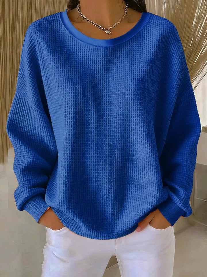 Nuria | Jersey texturizado de corte relajado