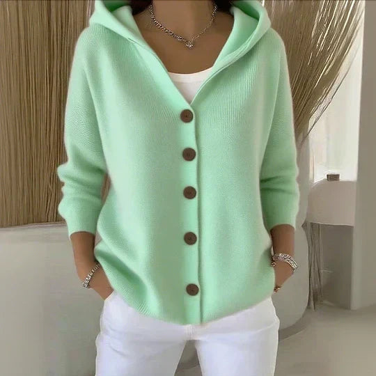 Rocío | Chaqueta de punto ligera con capucha