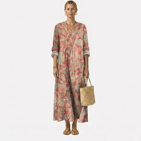 Dolores | Vestido midi de algodón ligero y favorecedor