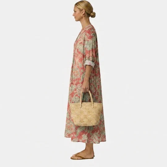 Dolores | Vestido midi de algodón ligero y favorecedor